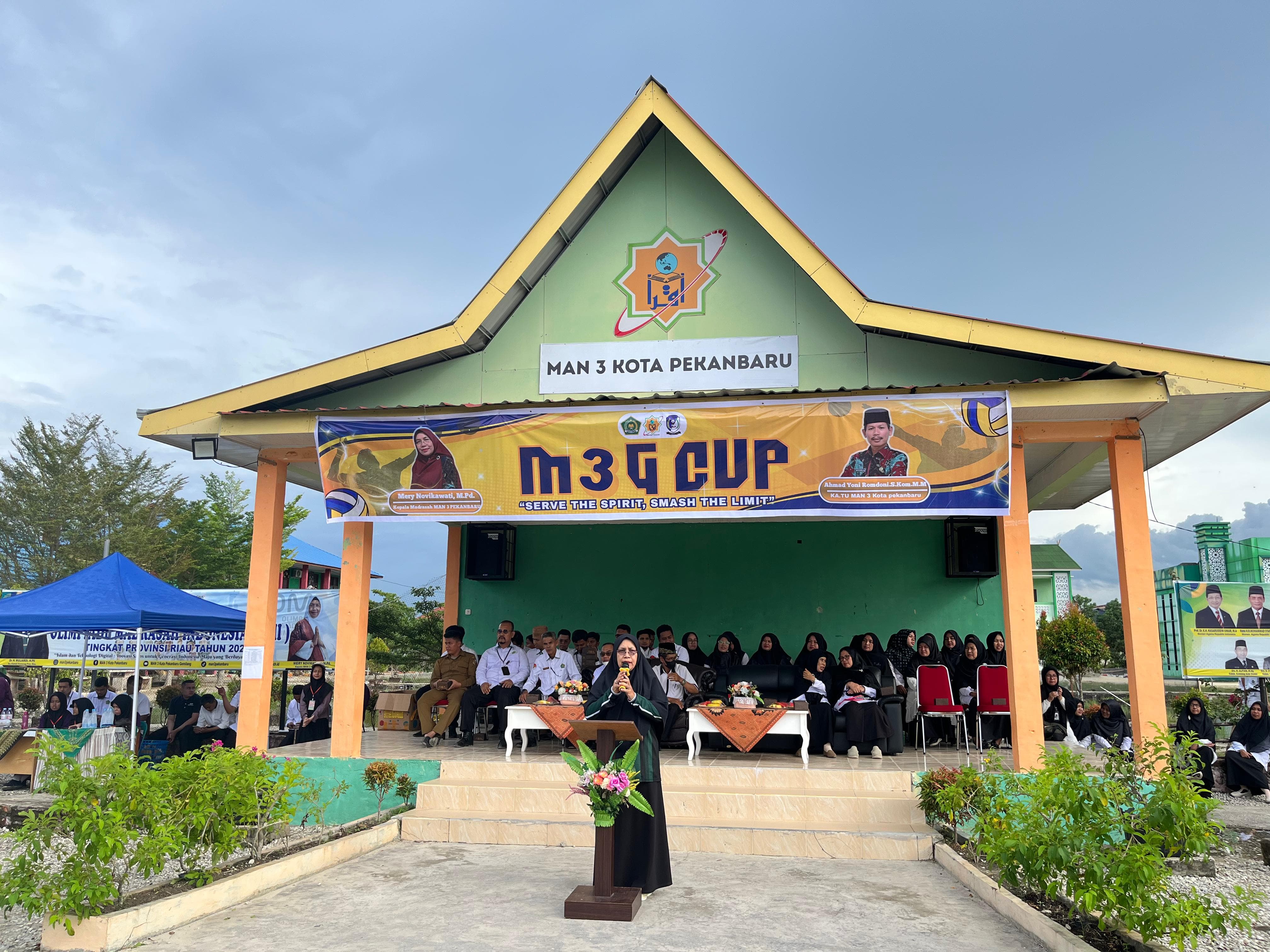 MAN 3 Kota Pekanbaru Gelar M3GCUP Sempena Milad Ke-7