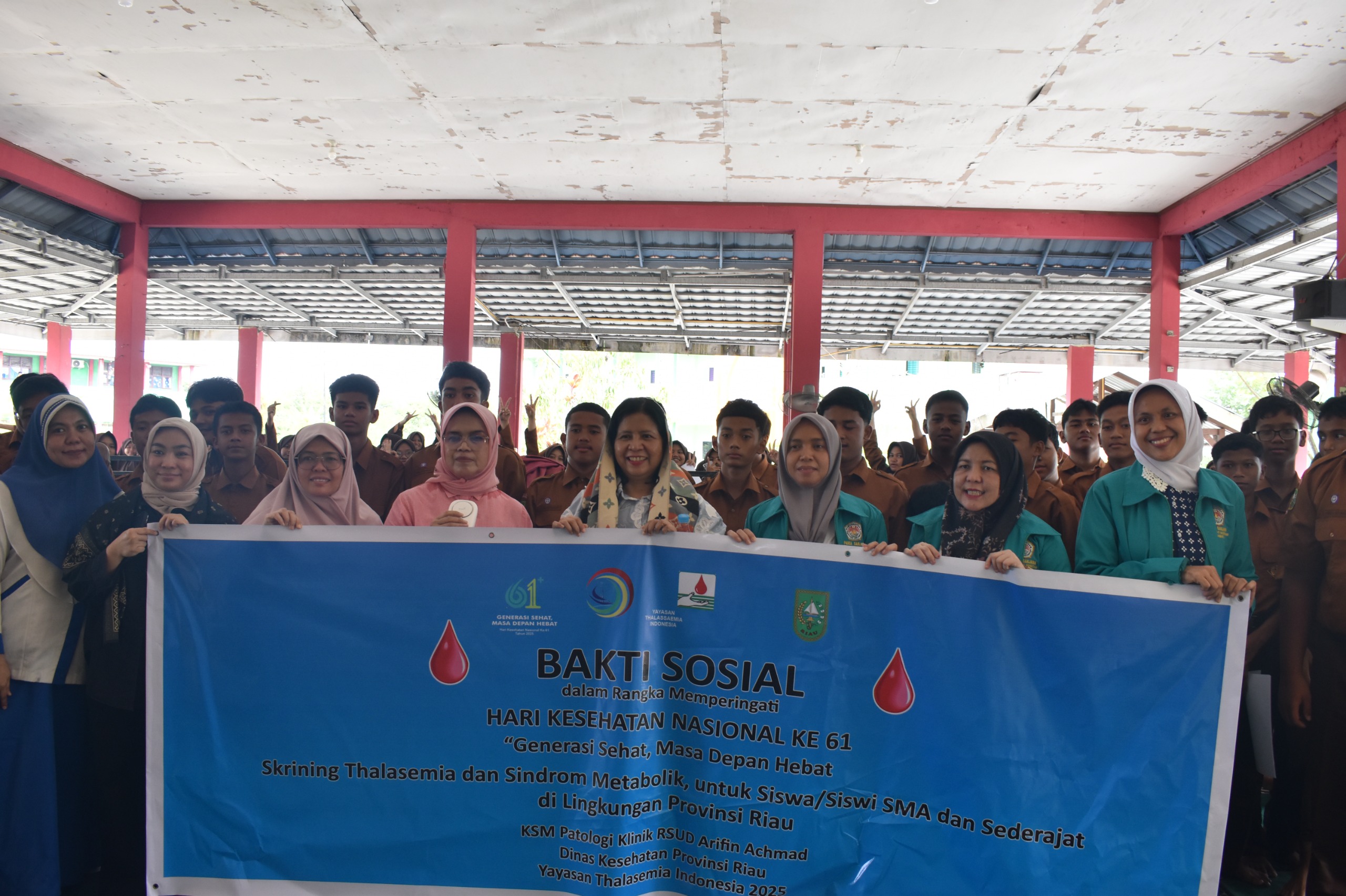 Sosialisasi Thalassemia di MAN 3 Kota Pekanbaru