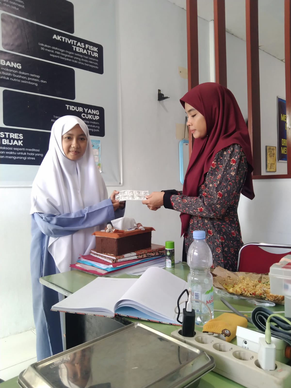 MAN 3 Kota Pekanbaru Bersama Puskesmas Sidomulyo Sukseskan Program Tablet Tambah Darah bagi Remaja Putri