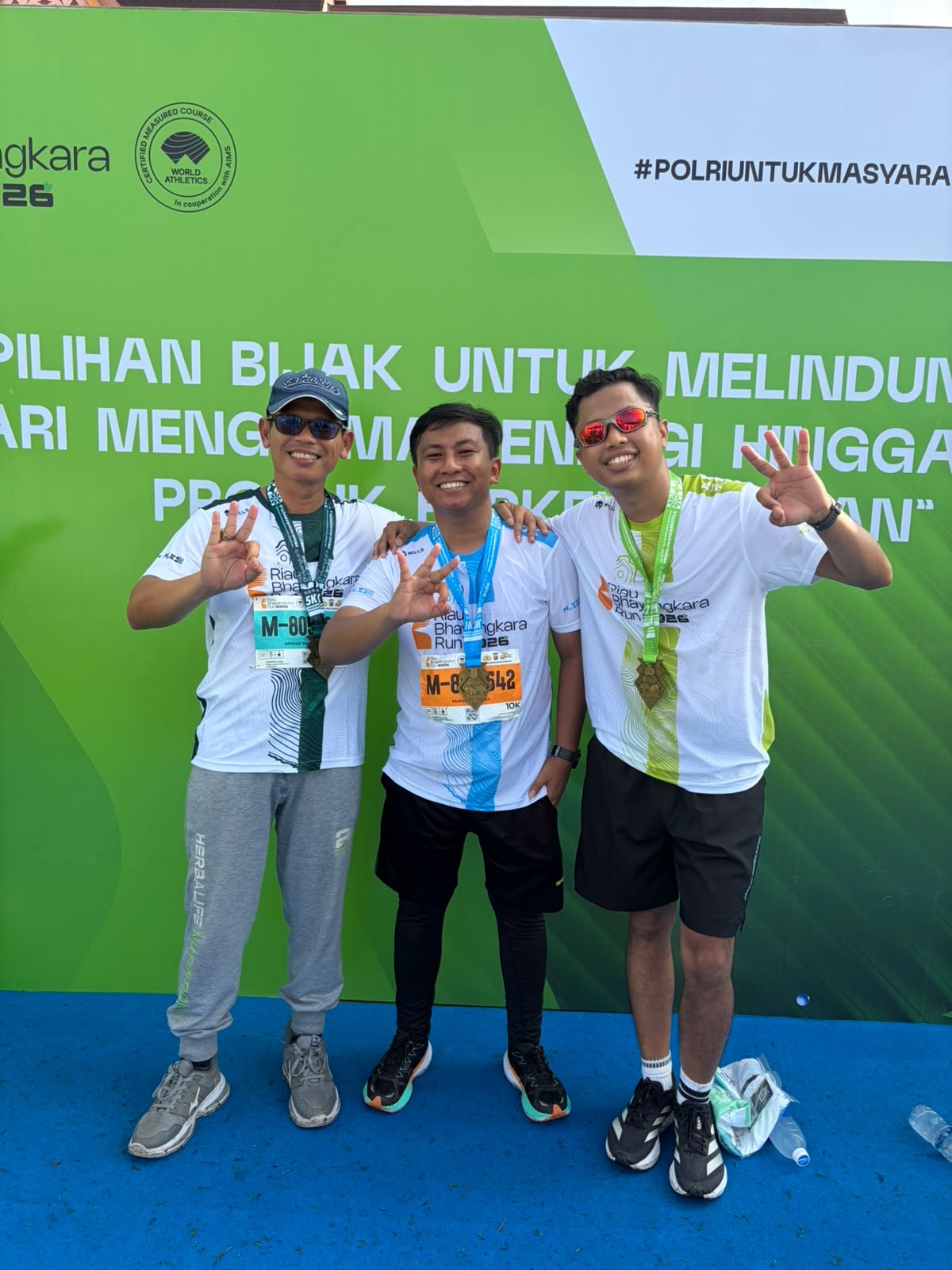 Semarak Riau Bhayangkara Run 2026, GTK dan Murid MAN 3 Kota Pekanbaru Ambil Bagian Sebagai Peserta dan Crew