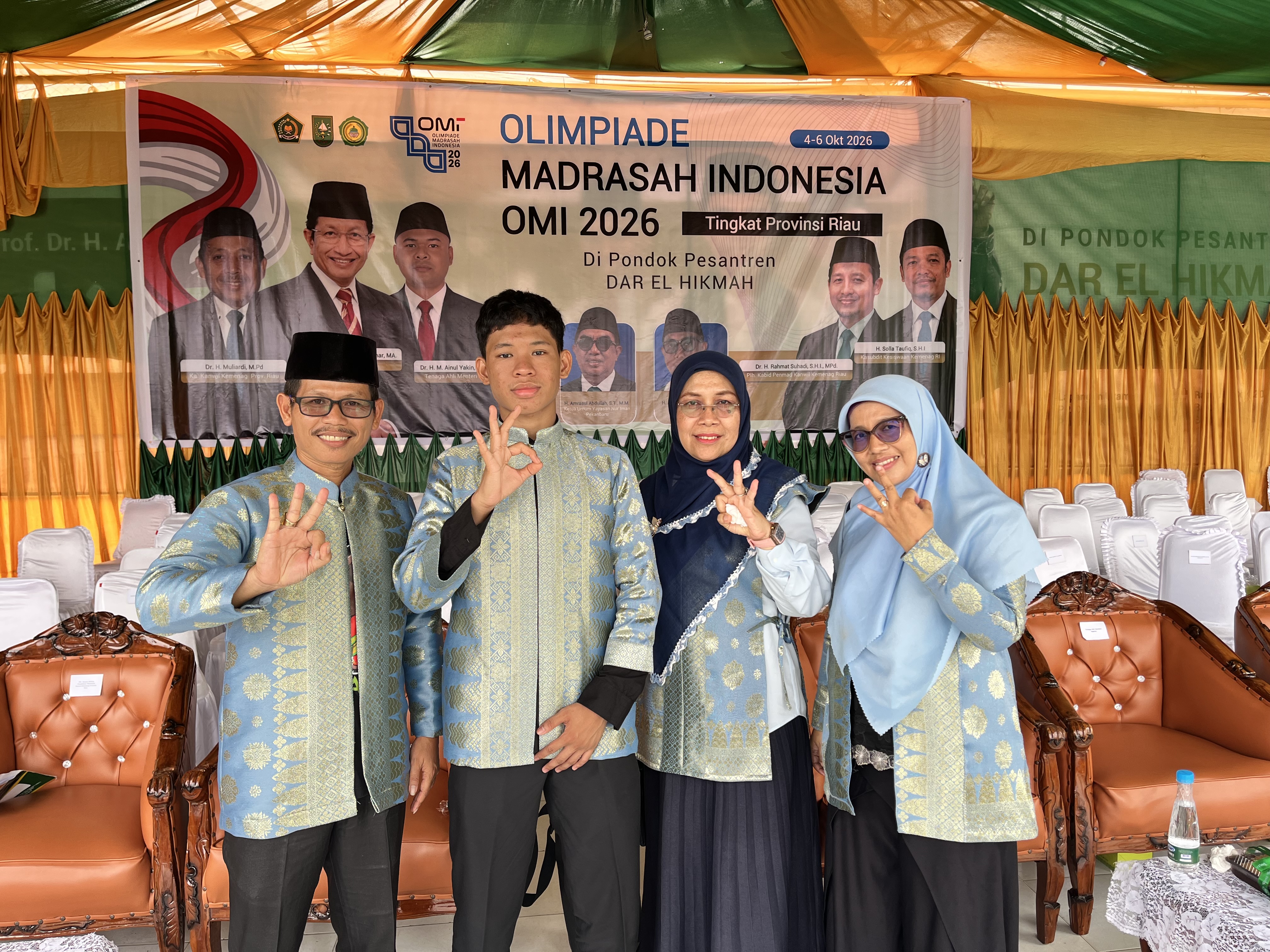MAN 3 Kota Pekanbaru Ikuti Pembukaan OMI Tingkat Provinsi Riau